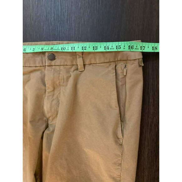 Lululemon Commission Pant Slim-Fit Khaki Pants Size 33 (fit like 32) 31.5 Inseam - Picture 6 of 9